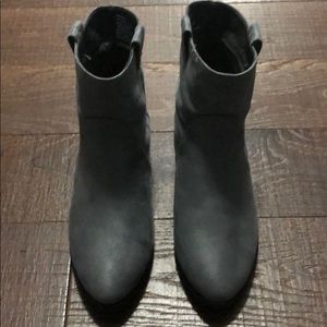 JustFab Shoes - Gray Booties JustFab Shoes - Gray Booties